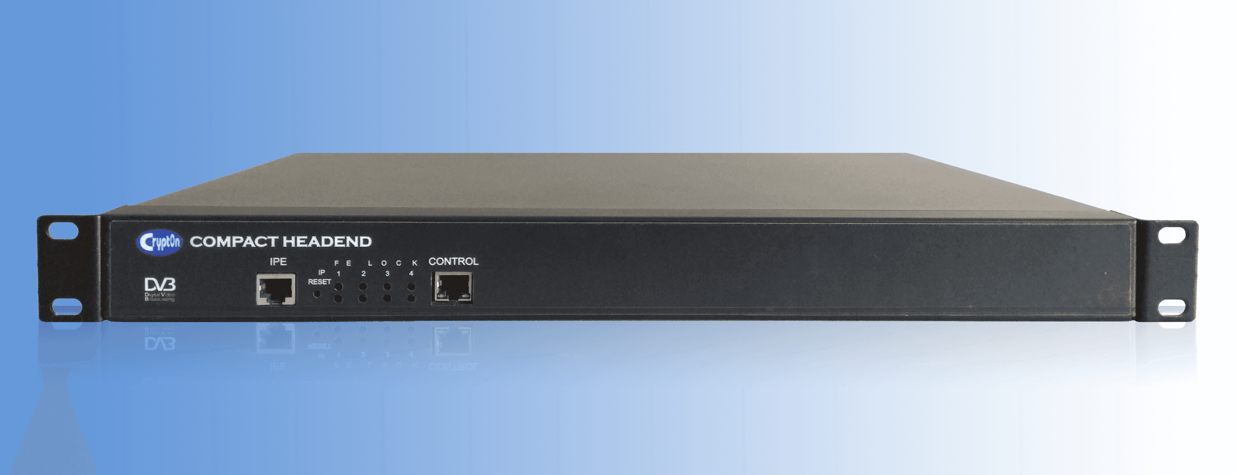 4-channel DVB-C/T/T2 Receiver - IP Streamer CRT1041IRD-T2-IP Crypton